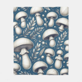 paddenstoel fleece deken