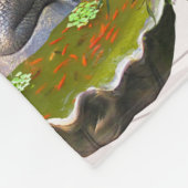 paddenstoel fleece deken (Hoek)