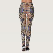 Paddenstoel Forragers gepatterd Leggings (Achterkant)