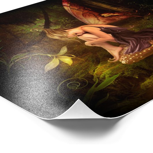 paddenstoel foto afdruk (Hoek)