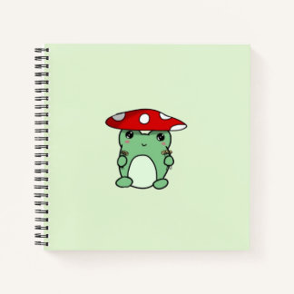 Paddenstoel Froggy-laptop Notitieboek