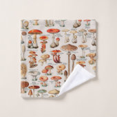 paddenstoel Fungus Illustratie I Bad Handdoek (Wasdoekje)