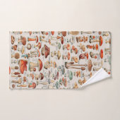 paddenstoel Fungus Illustratie I Bad Handdoek (Handdoek)