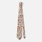  paddenstoel Fungus Illustratie I Stropdas (Voorkant)