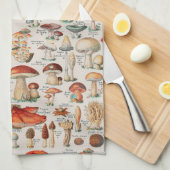 paddenstoel Fungus Illustratie I Theedoek (Quarter Fold)