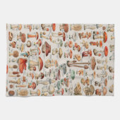 paddenstoel Fungus Illustratie I Theedoek (Horizontaal)