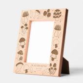 paddenstoel gegraveerde lijstjes (Links)