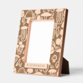 paddenstoel gegraveerde lijstjes (Links)