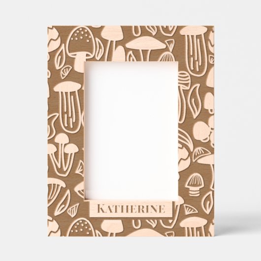 paddenstoel gegraveerde lijstjes (Voorkant)