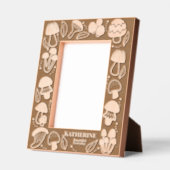 paddenstoel gegraveerde lijstjes (Links)