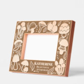 paddenstoel gegraveerde lijstjes (Links)