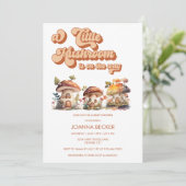 paddenstoel | Genderneutrale babyvoeding Kaart (Staand voorkant)