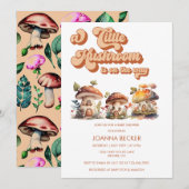 paddenstoel | Genderneutrale babyvoeding Kaart (Voorkant / Achterkant)