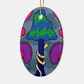 paddenstoel Gloom #2 Keramisch Ornament (Links)