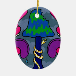 paddenstoel Gloom #2 Keramisch Ornament