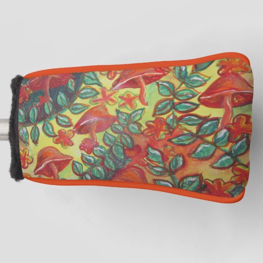paddenstoel golfheadcover (Voorkant)