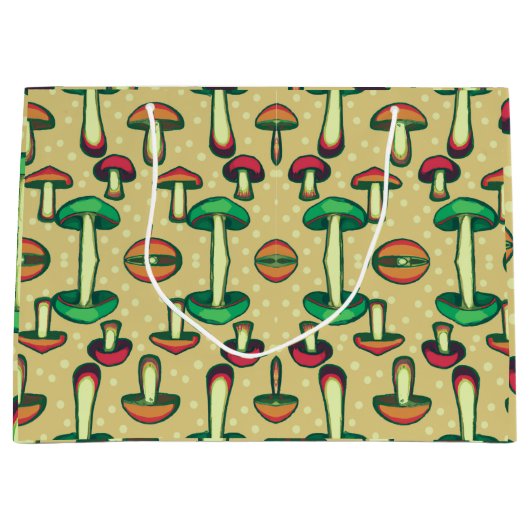 paddenstoel groot cadeauzakje (Voorkant)