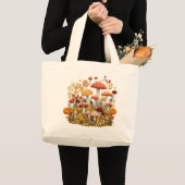paddenstoel grote tote bag (Voorkant (product))