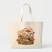 paddenstoel grote tote bag (Voorkant)