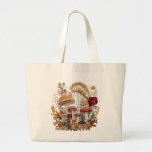 Paddenstoel Grote Tote Bag (Voorkant)