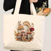 Paddenstoel Grote Tote Bag