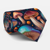 Paddenstoel halsdoek stropdas (Opgerold)