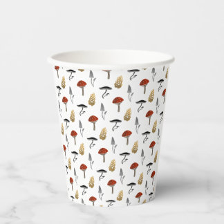 Paddenstoel Harvest Paper Cup - White Papieren Bekers