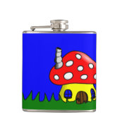 paddenstoel heupfles (Voorkant)