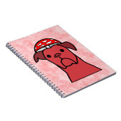 Paddenstoel Hond Notitieboek (Rechterzijde)