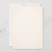 Paddenstoel huizen Polka Dots Baby shower Kaart (Achterkant)