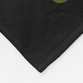 paddenstoel Hunter Funny Magic Mushrooms Fleece Deken (Hoek)