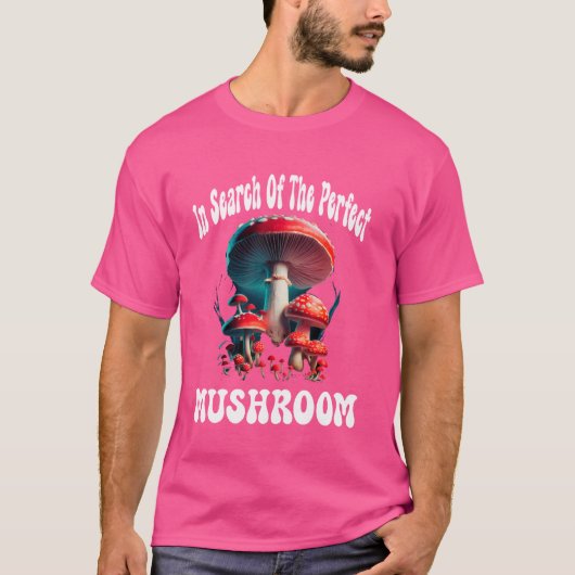 paddenstoel Hunter Funny T-shirt (Voorkant)