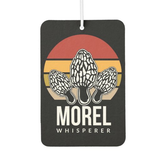 paddenstoel Hunter Morel Whisperer Luchtverfrisser (Voorkant)
