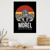 paddenstoel Hunter Morel Whisperer Poster (Keuken)