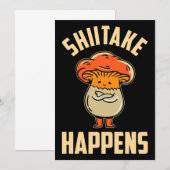 paddenstoel Hunter Mushroom Fungi Bedankkaart (Voorkant / Achterkant)