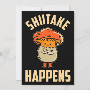 paddenstoel Hunter Mushroom Fungi Bedankkaart