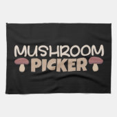 paddenstoel Hunter Mushroom Picker Theedoek (Horizontaal)