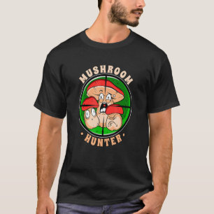 paddenstoel Hunter Mushrooms Picker Fungi T-shirt