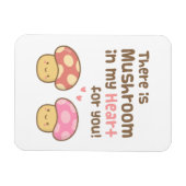 Paddenstoel in mijn hart voor jou Schattigee liefd Magneet (Horizontaal)