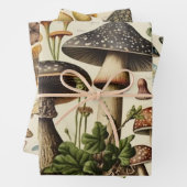  paddenstoel inpakpapier vel (In situ)