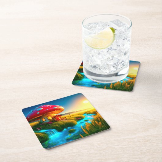 paddenstoel kartonnen onderzetters (Insitu)