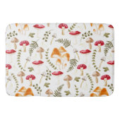 paddenstoel | Katoen esthetisch | WATERVERF Badmat (Voorkant)