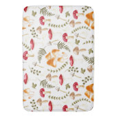 paddenstoel | Katoen esthetisch | WATERVERF Badmat (Voorkant Verticaal)