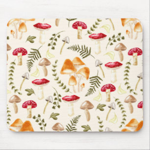 paddenstoel   Katoen esthetisch   WATERVERF Muismat
