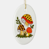  paddenstoel keramisch ornament (Rechts)