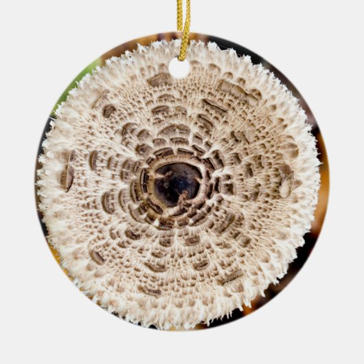 paddenstoel keramisch ornament (Voorkant)