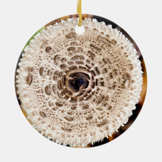 paddenstoel keramisch ornament (Achterkant)