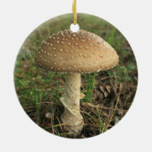 paddenstoel keramisch ornament (Achterkant)