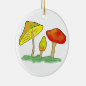 paddenstoel keramisch ornament (Rechts)