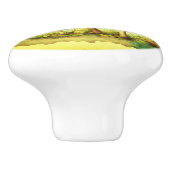  paddenstoel keramische knop (Zijkant)